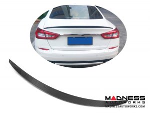Maserati Quattroporte GT Sedan Rear Spoiler - Carbon Fiber Maserati Quattroporte GT Sedan Rear Spoiler - Carbon Fiber